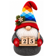 Christmas Countdown Gnome