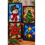 Faux Stained Glass