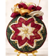 No-Sew Quilted Christmas Ornament